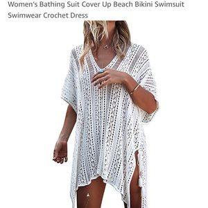 Crochet bathing suit cover up